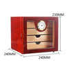Rosewood Grain Small Four-layer Piano Painted Cigar Humidifier Box