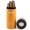 Leather Travel Humidor Cigar Box Cedar Wood Portable Cigar Case