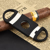Double Blades Cutter Knife Pocket Cigar Stainless Steel
