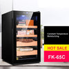 Cedar Wood Cigar Humidor Cabinet Electronic Temperature Control 4-layer Storage Box