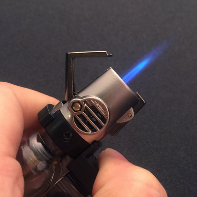 Welding Torch Lighter Nozzle Butane Jet Gas Key Ring Lighter